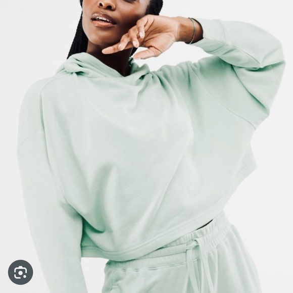 Mint Green Women's Hoodie and Joggers Set - Picture 1 of 17